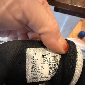 Nike Black and White Sneakers